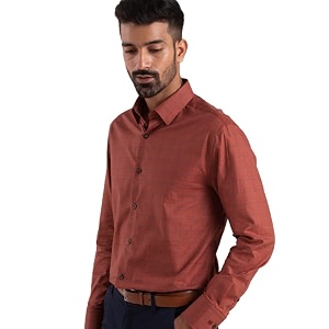 Andamen Mens Cotton Regular Fit Full Sleeves