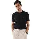 Andamen Men39s Solid Cotton Regular Fit Crewneck