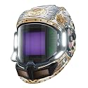 ANDELI Auto Darkening Welding Helmet with Light,Upgraded Solar Powered