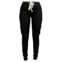 Andongnywell Womens Solid Color Stretch Drawstring Skinny Pants Cargo Joggers Butt Lift Pant with Pockets