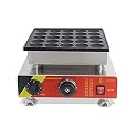 Andrew James Mini PAN Cake Maker Commercial Stainless Steel 25 Piece PER Batch Crepe Machine - 1 Year Warranty | Commercial For Industrial Use