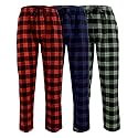 Andrew Scott Men's Flannel Drawstring Pajama Pants