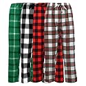 Andrew Scott Men's Flannel Drawstring Pajama Pants