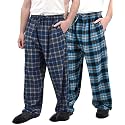 Andrew Scott Men's Flannel Drawstring Pajama Pants