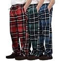 Andrew Scott Men's Flannel Drawstring Pajama Pants