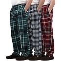 Andrew Scott Men's Flannel Drawstring Pajama Pants