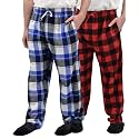 Andrew Scott Men's Flannel Drawstring Pajama Pants