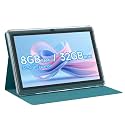 PEICHENG Android 14.0 Tablet 7", RAM 8GB(3+5Expand)+32GB ROM Tablets, Dual Camera,1024 x 600 IPS Display Screen,1TB Expand, Tablet with Case, Navy Blue