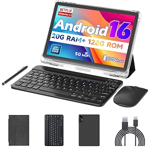 Android 16 Tablet 10 inch Tablets 20GB