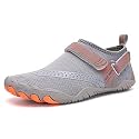 ANDUNE Men's Barefoot &amp; Minimalist Cross Training Shoes - Orange Bolts | Wide Toe Box | Zero Drop Sole
