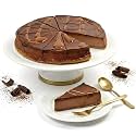 ANDY ANAND CHOCOLATIER Chocolate Fudge Cheesecake 9" | Freshly Baked, All-Natural | Made With Real California Cream Cheese, No Chemicals Or Preservatives | Amazingly Delicious & Decadent (2 lb)