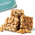 ANDY ANAND CHOCOLATIER Sugar Free & Gluten Free Cashew Brittle - Handcrafted Diabetic Snacks for Adults, Low Carb Cashew Brittle Crunch, Guilt Free Old Fashioned Candy (7 Oz)