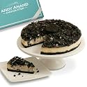 ANDY ANAND CHOCOLATIER Sugar Free Cookies & Cream Cheesecake - Gourmet, Fresh California Cream Cheese, No Preservatives, Handmade, Traditional Recipe Perfect for Diabetics and Celebrations 9-Inch (2 lb)