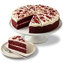 ANDY ANAND CHOCOLATIER Sugar Free Red Velvet Cheesecake 9" | Diabetic-Friendly Indulgence, Amazingly Delicious | Freshly Made with California Cream Cheese, No Preservatives (2 lbs)