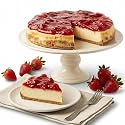 ANDY ANAND CHOCOLATIER Sugar Free Strawberry Cheesecake 9" | Amazingly Delicious & You Won't Believe It's Diabetic-Friendly | Freshly Made With California Cream Cheese, Perfect For Women, Men and Kids (2.6 lbs