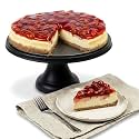 ANDY ANAND CHOCOLATIER Traditional Cherry Cheesecake 9" | Authentic Recipe, Made with Fresh California Cream Cheese | All-Natural, No Preservatives, Exquisitely Delicious (3.4 lbs)