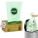 ANECO 100% Compostable Trash Bags 13 Gallon, 35 Count