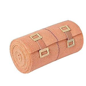 anemoi premium cotton crepe bandage - roll sports wrist wrap straps elastic compression 4m x 6cm