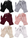 Anesha Self Design Winter Women Gloves