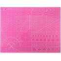 anezus Self Healing Cutting Mat for Rotary Cutting, 24" x 18", Pink