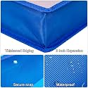 ANG A4 Plastic File Folder Poly Envelope Expanding File Wallet Document Organizer with Snap Closure &amp; Label Pocket Clear Coloured Waterproof Accordion File Pouch for Office Home Storage-Set of 3