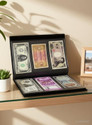 Ang Leather Currency Album for notes (90 pockets)- Fits Big Currency Notes - Black Album