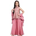 Angel f Studio Baby-Girls Art Silk Palazzo