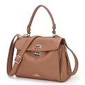 Angel Kiss Small Top Handle Satchel Purses and Handbags for Women Soft Vegan Leather Tote Shoulder Bag