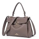 Angel Kiss Small Top Handle Satchel Purses and Handbags for Women Soft Vegan Leather Tote Shoulder Bag