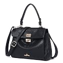 Angel Kiss Small Top Handle Satchel Purses and Handbags for Women Soft Vegan Leather Tote Shoulder Bag