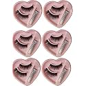 Angeli Bonjour Fake Eyelashes With Glue (Pair of 6)
