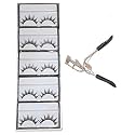 Angelie 5Pcs False Eyelash &amp; Eyelash Curler