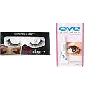 Angelie Handmade Natural 3D Thick Long False Eyelashes with Eyelash Glue Combo offer