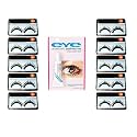 Angelie Makeup Natural Long False Eyelashes 10 Pair With 1 Pcs Eyelashes Glue