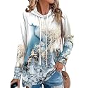 Angerella Long Sleeve Hoodies for Women Pullover Hooded Sweatshirts
