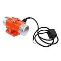 ANGGREK Concrete Vibration Motor, AluminumFree Aluminum Alloy Lightweight Vibration Motor for Sieves (50W)