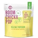 Angie's BOOMCHICKAPOP Sea Salt Popcorn, 0.6 oz. Bags (6-ct)