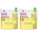 Angie's BOOMCHICKAPOP Sea Salt Popcorn, 0.6 oz. 6-Count (Pack of 8)