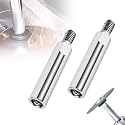 Angle Grinder Extension Rod, 2024 NEW M10 Thread Polishing Machine Adapter Lever, Angle Grinder Extension for 100 Type Angle Grinder/Polisher (2pcs A)