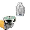 Angle Grinder Slotting Conversion Kit for 100mm Grinder, Carbon Steel Wall Chaser Adapter, Multi-Disc Groove Cutting Head for Wiring Channel and Pipe Slotting