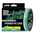 ANGRYFISH 8 Strand Braided Fishing Line, Hi Vis PE Fishing Line, 6LB-50LB