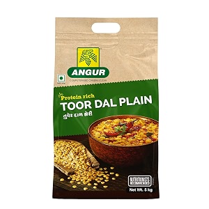 angur toor dal plain - 5 kg
