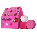 ANIHANA Berry Burst Shower & Body Gift Set with Shower Steamer, Body Scrub Bar, and Feel-Good Soap