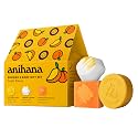 ANIHANA Tropic Breeze Shower &amp; Body Gift Set with Shower Steamer, Body Scrub Bar and Feel-Good Soap