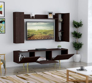 anikaa engineered wood tv entertainment unit