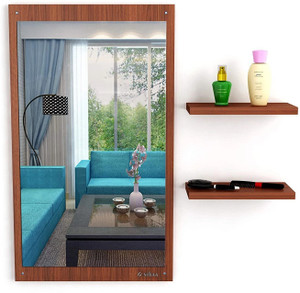 ANIKAA Mason Wall Mirror with 2 Shelves