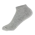 Aniler 4 Pairs Women's Thin Cotton Multi-Pack Mesh Ventilating Comfort Fit Performance No-Show Socks