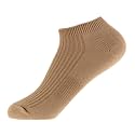 Aniler 4 Pairs Women's Thin Cotton Multi-Pack Mesh Ventilating Comfort Fit Performance No-Show Socks