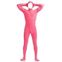 Aniler Men's and Women's Spandex Open Face Full Body Zentai Costume Bodysuit