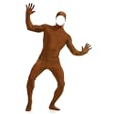 Aniler Men's and Women's Spandex Open Face Full Body Zentai Costume Bodysuit